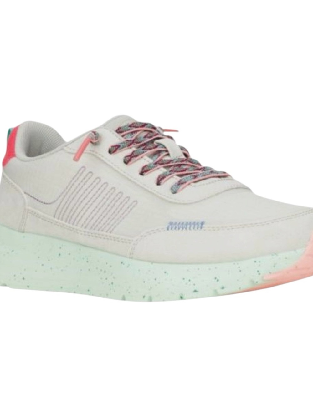 Hey Dude Women's Grey & Turquoise Sirocco Alta W Friendship Lace Shoes